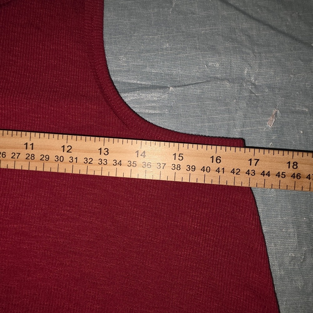 Free People FP Beach LA Nite Swing Mini Sleeveless Dress Ribbed Knit Coverup L - Picture 5 of 8